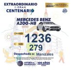 Resultado sorteo extraordinario Mercedes Benz numero 1236 serie 279
